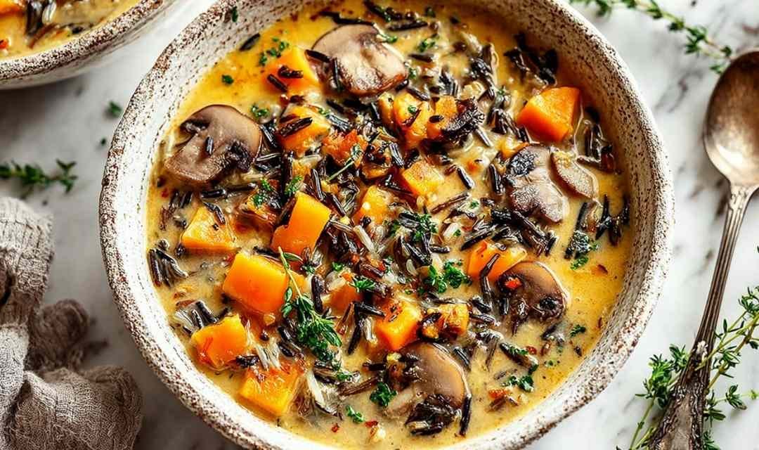 Autumn Wild Rice Soup