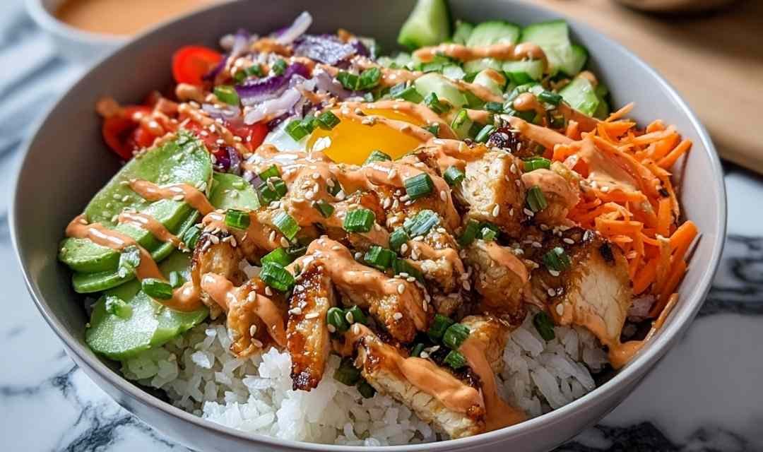 Bang Bang Chicken Bowl