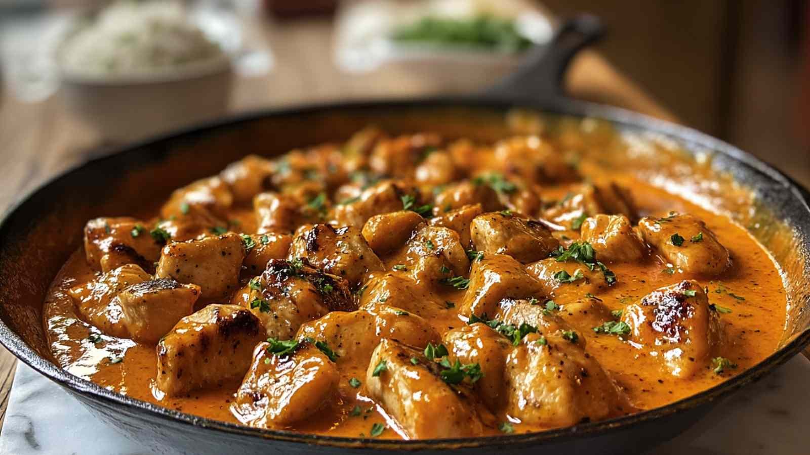 Texas Roadhouse Butter Chicken Skillet
